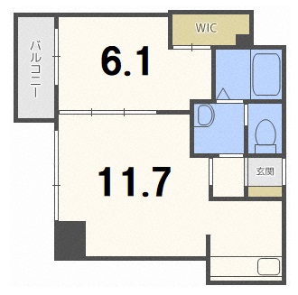 ＦＲＡＩＳーＭの間取り