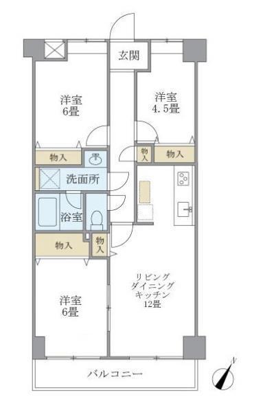 KDXレジデンス田園調布の間取り