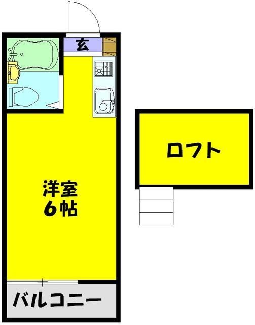 入間郡三芳町大字藤久保のアパートの間取り