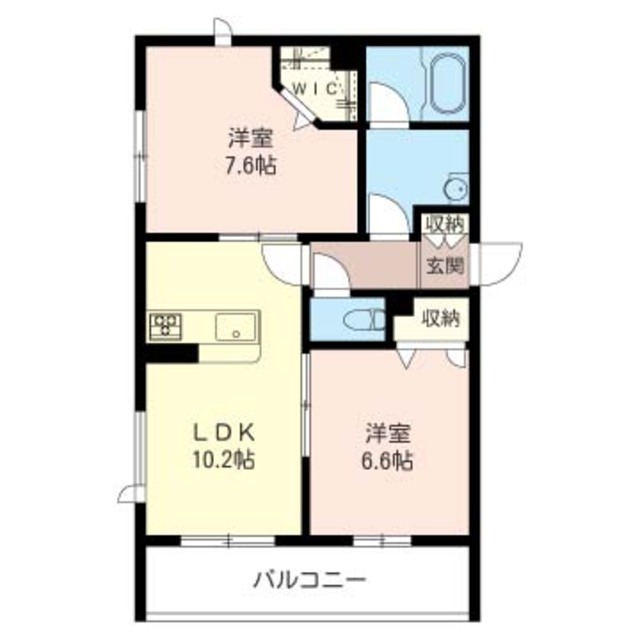 オルテンシア相模台の間取り