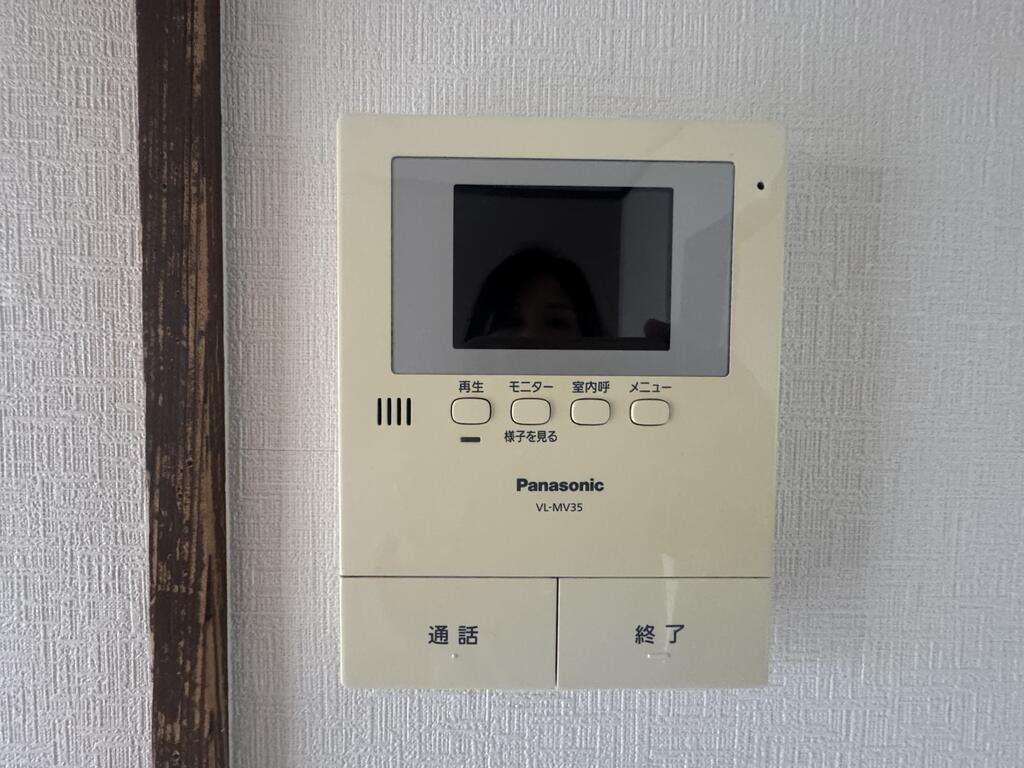 セキュリティ　急な来客時も安心のTVモニタホン付