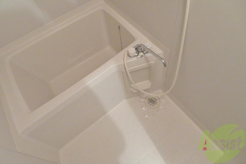 バス・シャワールーム　お風呂はこちらです。十分な広さがありますね。