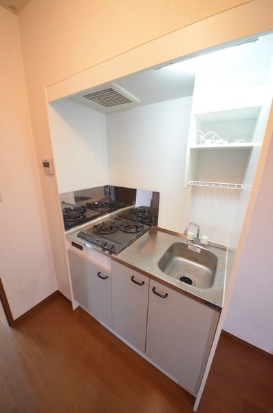 キッチン　♪火力の強いガスコンロ！♪