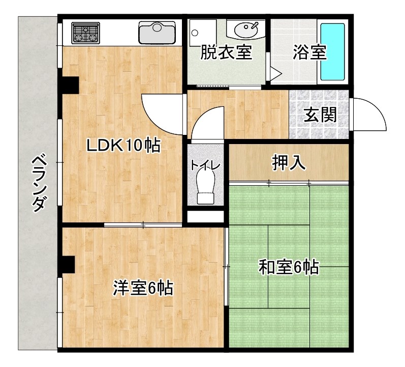 チェリーロードたまゆ_間取り_0
