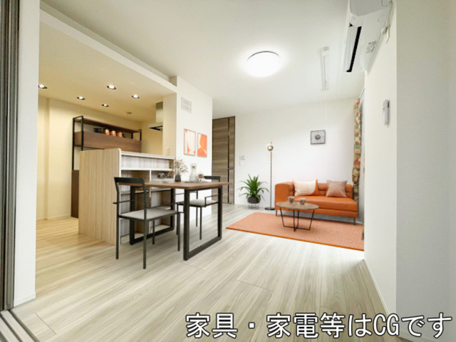 居室・リビング　家具？家電はＣＧです