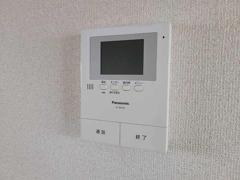 その他　モニタ付きインターホンで訪問者が確認できます！