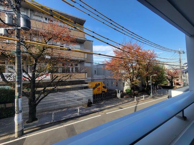 バルコニー　バルコニーからの眺望