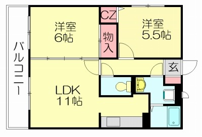 セーラス21須恵_間取り_0