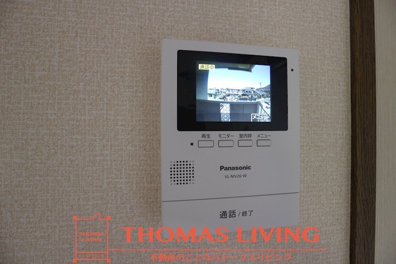 セキュリティ　モニタ付きインターホン