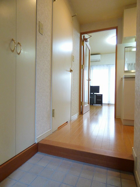 玄関　奥行きのある玄関部分★