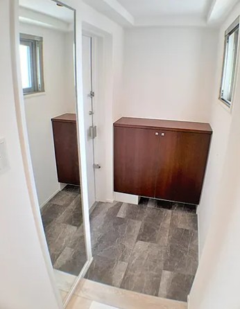 玄関　明るい玄関です