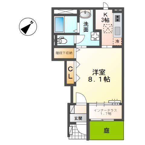 ウィン・ベルV（ファイブ）の間取り