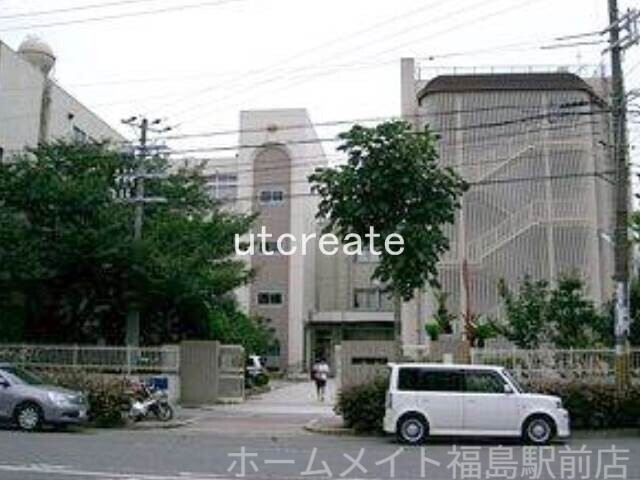 中学校　大阪市立西中学校（中学校）まで454m