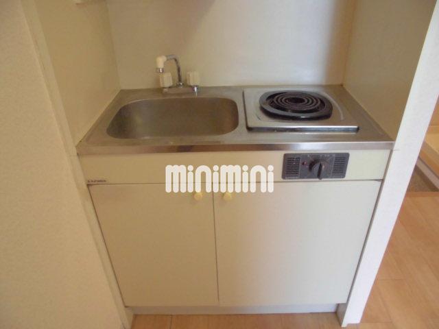 キッチン　電気コンロのキッチン