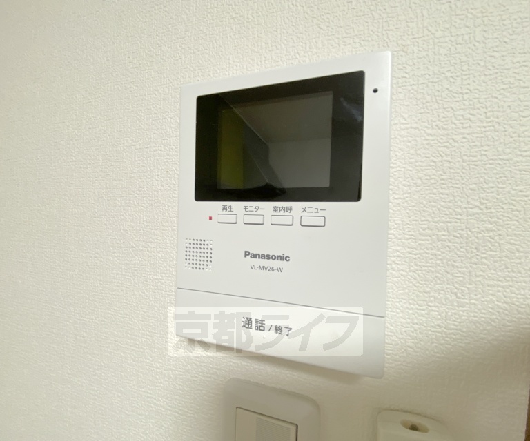 セキュリティ　モニターで来客確認できるので安心です。
