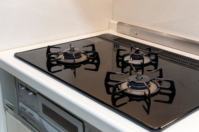 キッチン　3口ガスコンロ