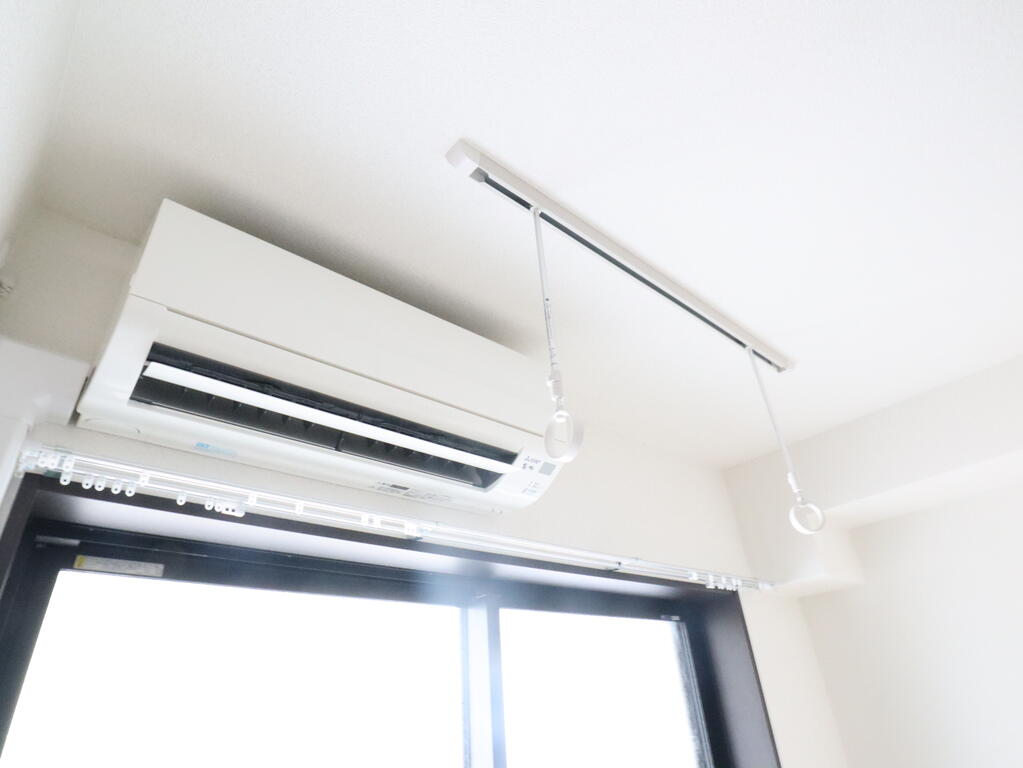 その他設備　室内物干し