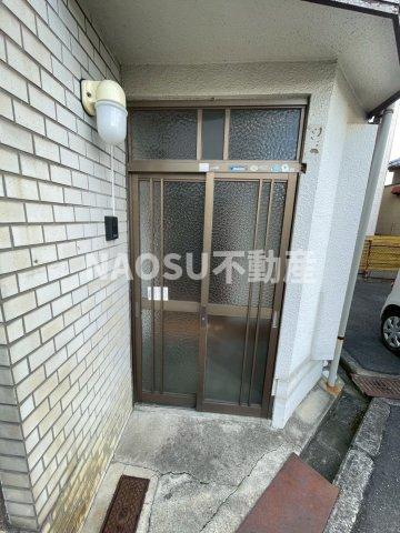 玄関　毎日通る玄関はこちらです