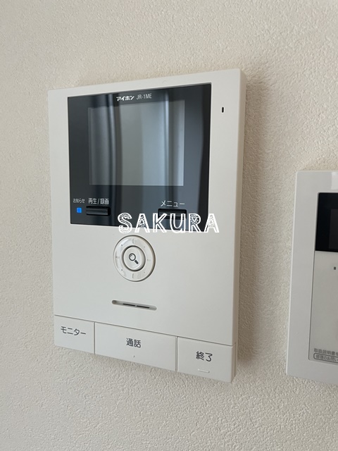 セキュリティ　安心のモニター付きインターホンです♪