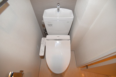 トイレ　ゆったりとした空間のトイレです