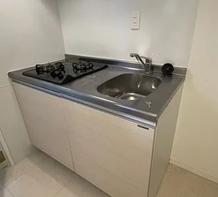 キッチン　コンパクトなキッチンで掃除もラクラク