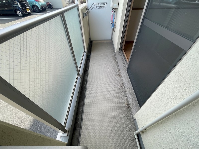 バルコニー　※別号室の写真使用中