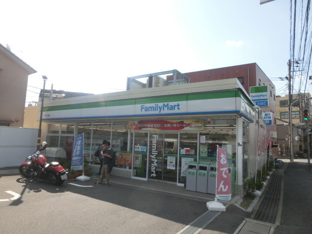コンビニ　ファミリーマート市川八幡店（コンビニ）まで224m