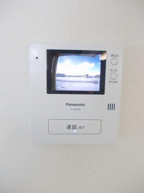 セキュリティ　モニター付きインターホン