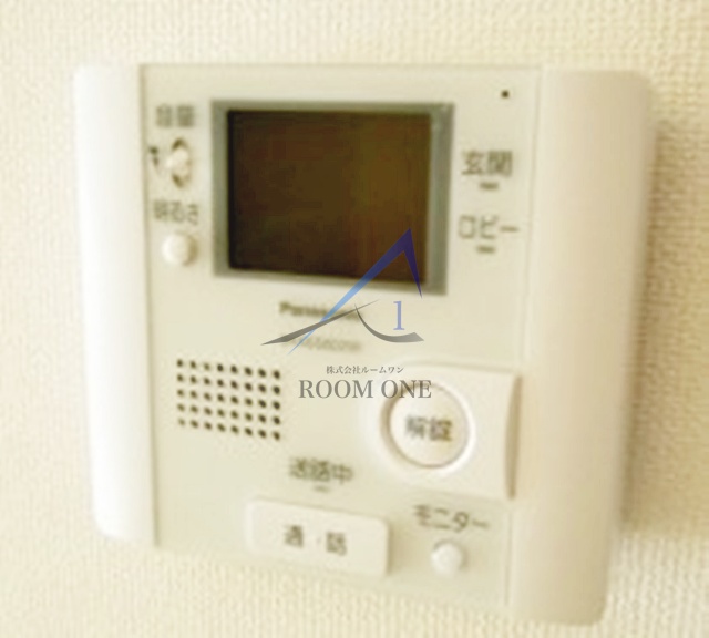セキュリティ　モニター付きインターホンです。