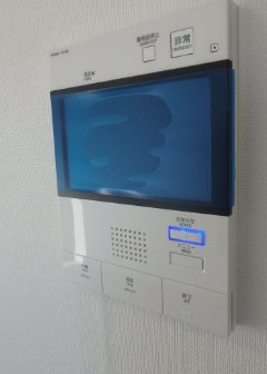 セキュリティ　モニター付きインターホン