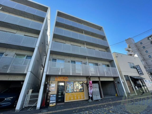 建物外観　札幌市中央区南９条西「ＬＡ・ＶＩＯＲＥＴＴＥ」