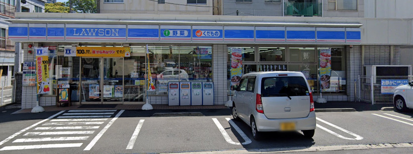 コンビニ　ローソン 横浜戸部町三丁目店（コンビニ）まで521m
