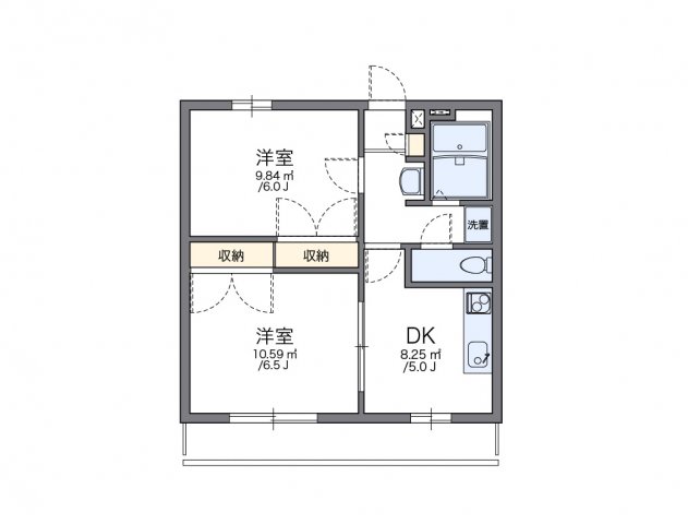 レオパレスOZ 3の間取り写真