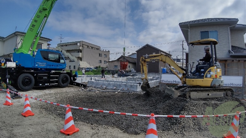 キッチン　建設中