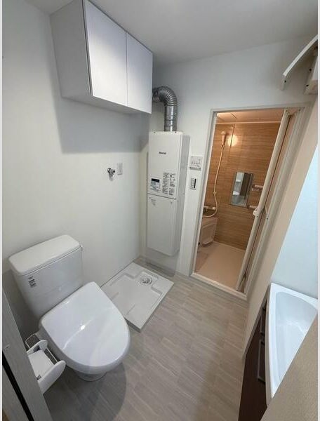 トイレ　ゆったりとした空間のトイレです