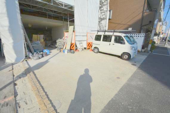 駐車場　あなたの大事な自転車も安心してとめることができますね。