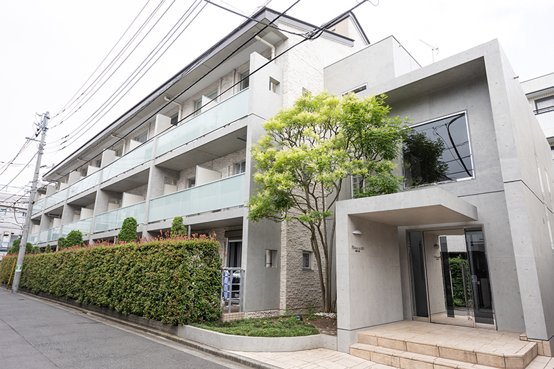 京王線 仙川駅 徒歩5分 4階建 築20年の外観写真