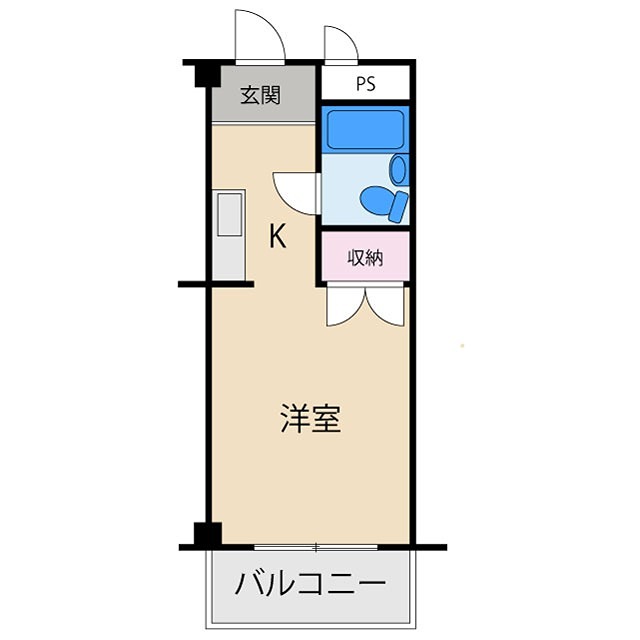 サンハイツ光善寺の間取り写真
