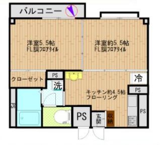 メゾンセントラルの間取り写真