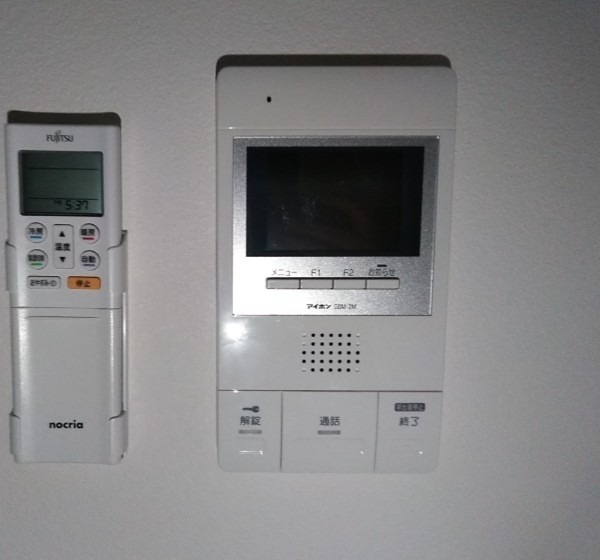 セキュリティ　※別部屋参考写真