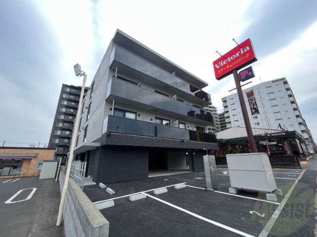 建物外観　札幌市豊平区月寒中央通「Ｃｏｎｔｒａｉｌ月寒」