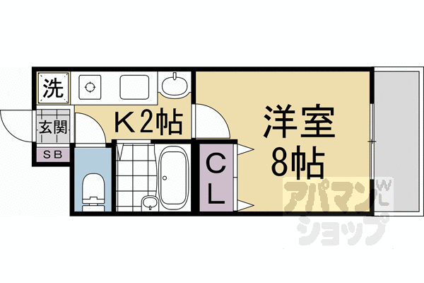 アミ宝ヶ池の間取り写真