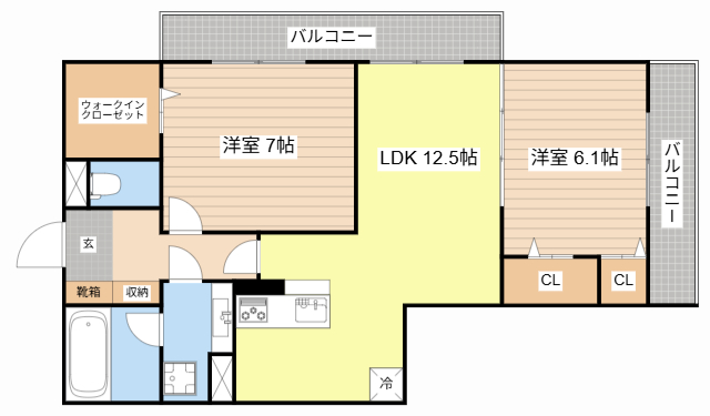 ＪＲ東海道本線 瀬田駅 徒歩20分 3階建 築9年の間取り写真