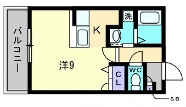 J・grace堺町の間取り写真