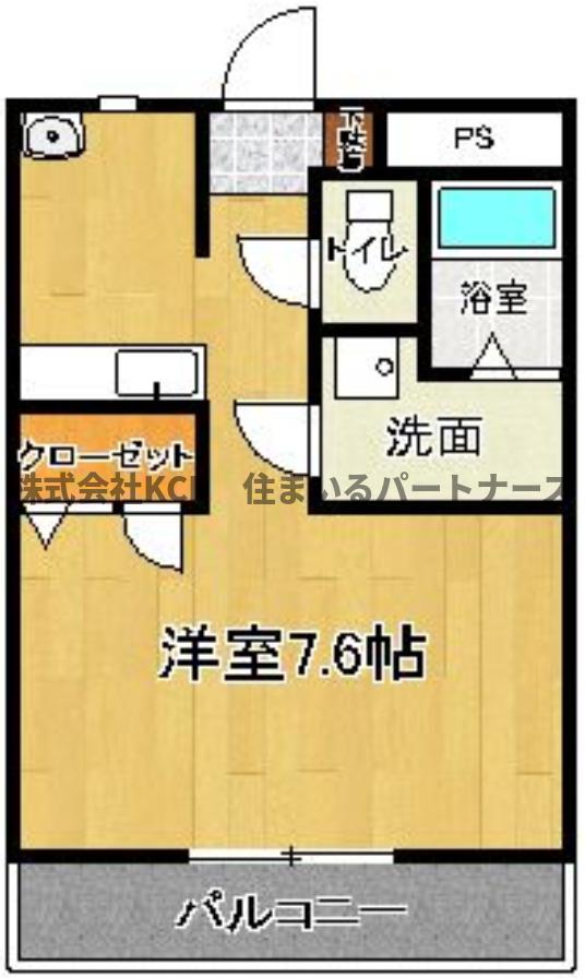 オーシャン御井の間取り写真
