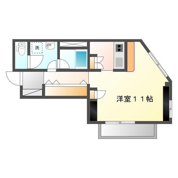 エスパシオ鷹匠の間取り写真