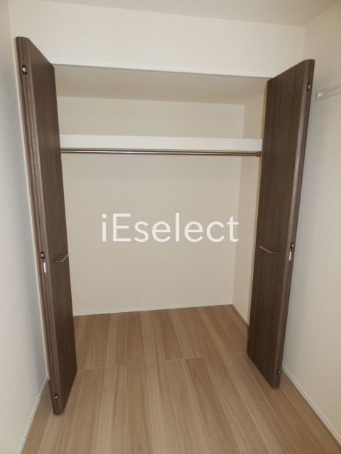 収納　クローゼット収納もたっぷりです