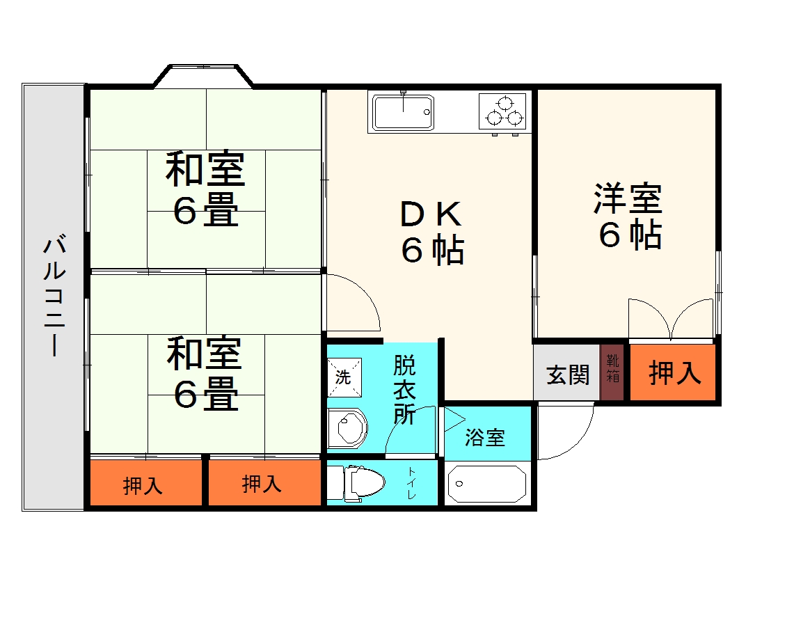 ハイム田園_間取り_0