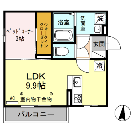 さくらガーデンの間取り