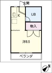 メゾンヤザコの間取り